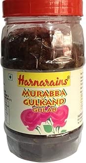 Harnarains Rose Petals/Gulkand Gulab Murabba - Indian Sweet Pickle 500 gm (17.63 Oz)