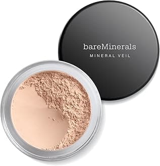bareMinerals Mineral Veil Translucent Loose Setting Powder, Weightless Blurring, Baking & Finishing Face Powder, Pore Minimizer, Extends Makeup Wear, Talc-Free, Vegan