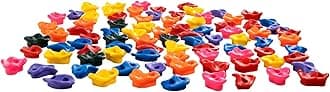 VEVOR 72 Different Size Rock Climbing Sockets, Multicolor Climbing Rocks for Adult Children with Mounting Hardware, Indoor and Outdoor Playground Playground Set