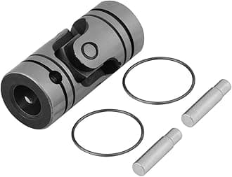 12mm Universal Joint, 40cr Steel 12 × 23 × 52mm Universal Joint U-Joint Shaft Joint Motor Connector