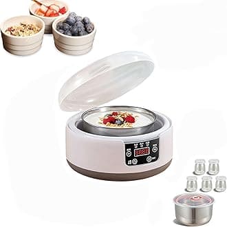 Probiotic Yogurt Motor - Yogurt Machine, Yogurt Machine With Adjustable Temperature And Time Control, Electric Yogurt Maker Machine, Ultimate Yogurt Maker, Ultimate Probiotic Yogurt Maker (Style B)