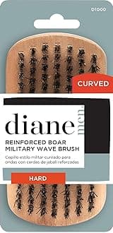 DIANE HARD REINFORCED BOAR CURVED MILITARY BRUSH D1000