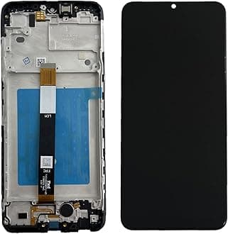 for Samsung Galaxy A03s A037U SM-A037U A037U A037U1 6.5" LCD Display Touch Screen Digitizer Assembly with Frame Replacement