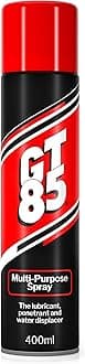 GT85 Multi-Purpose Oil Spray 400ml, Clean, Lube & Protect Metal and Composite Parts, Rust Prevention and Lubricant for Bike Accessories & Tools