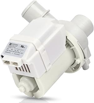 DP040-012 Drain Pump 4681EA1007A 5859EA1004F 5859EA1004P 5859EA1004G WH23X10020 (OEM) Replacement for LG Washer Drain Pump, Fits for WT1101CW WT5001CW WT7200CW WT5270CW WT1201CV WT4970CW WT4870CW