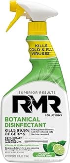 RMR Brands Botanical Disinfectant and Cleaner, Kills 99% of Household Bacteria and Viruses, EPA Registered, 32 Fl Oz