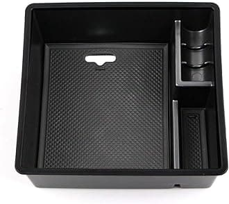 Dreamseek Center Console Organizer for Toyota Fortuner 2005 2006 2007 2008 2009 2010 2011 2012 2013 2014 Interior Armrest Storage Box Glove Holder Tray