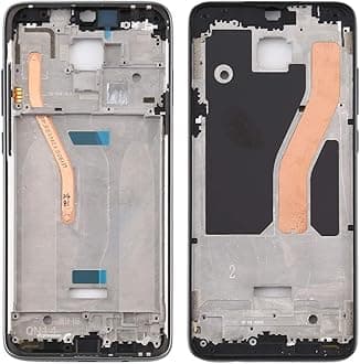 Replacement LCD Display Frame Middle Chome Compatible with Xiaomi Redmi Note 8 Pro Black