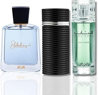 Fattan for Men EDP - 50ML (1.7oz) | Shuhrah Men EDP 90ML & Egra 100ML (COLLECTION)