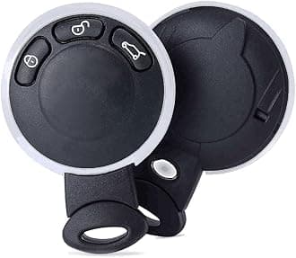 keyless entry remote car Key fob Shell Case 3 Button for BMW Mini Cooper 2007-2014,Just Key Shell