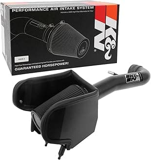 K&N Cold Air Intake Kit: High Performance, Guaranteed to Increase Horsepower: Fits 2018-2020 JEEP (Gladiator, Wrangler JL) 71-1576