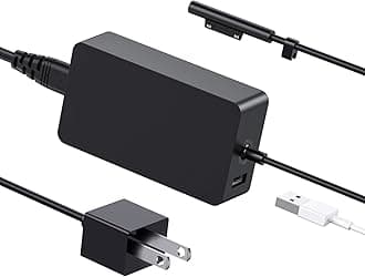 102W Microsoft Surface Book Charger, 15V 6.33A Power Supply for Surface Book 3/2/1, Surface Laptop 5/4/3/2, Surface Pro X/9/8/7/6/5th/4/3/2, Surface Go 3/2