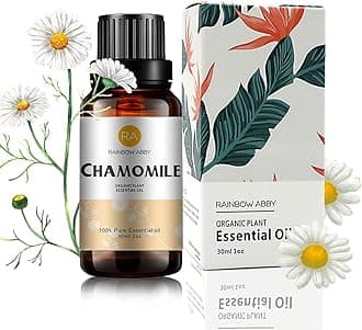Chamomile Essential Oil (30ML), 100% Pure Natural Organic Aromatherapy Chamomile Oil for Diffuser, Massage, Skin Care, Yoga