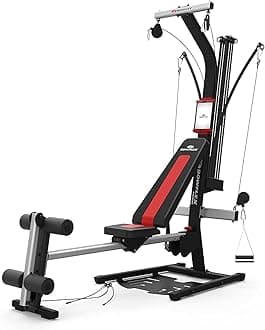 Bowflex power rod home gym series, compact multi gym for full body home workouts, silent resistance, space-saving design