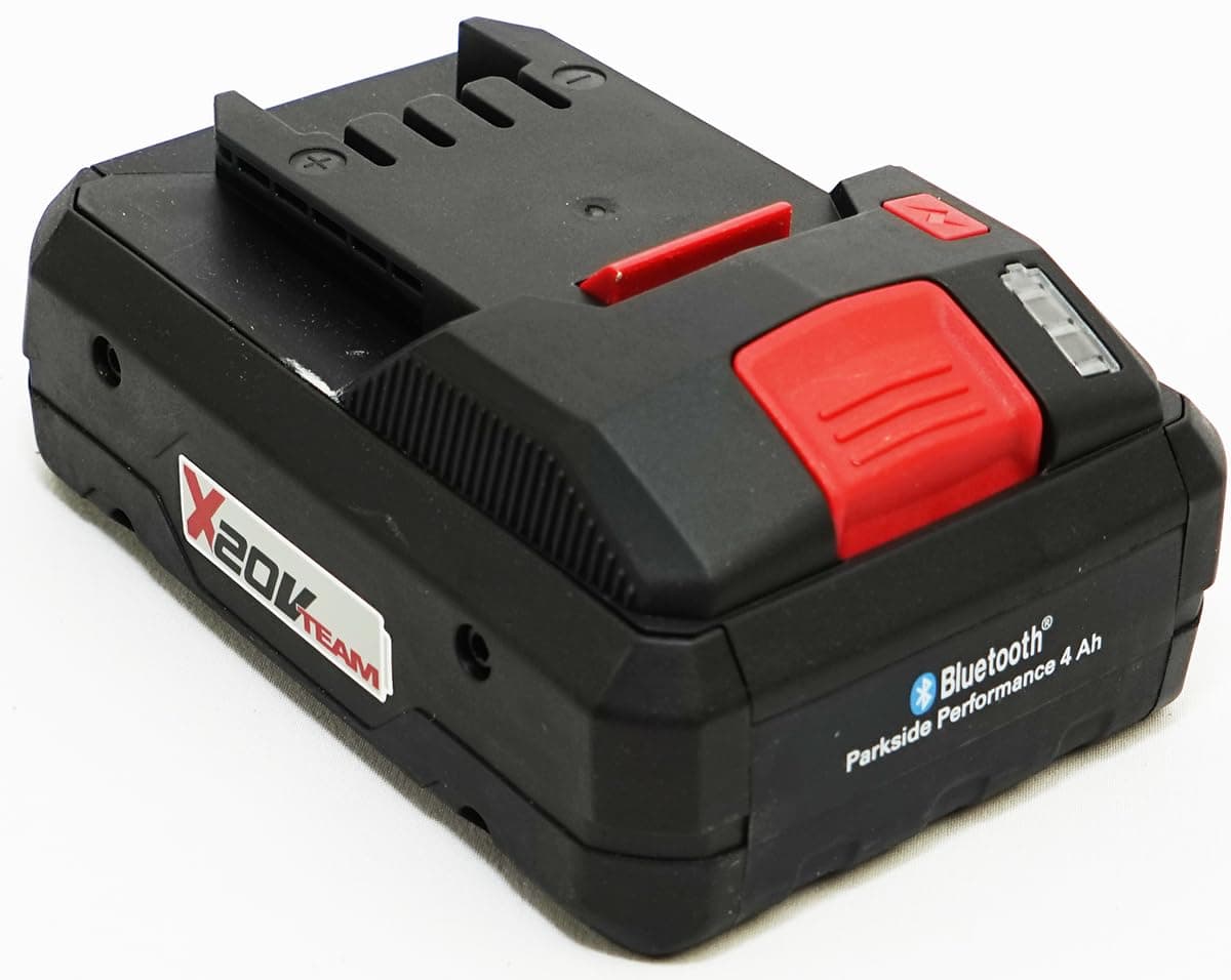 PSIDE Parkside Performance 20V Smart Battery PAPS 204 A1 4Ah Pack of 1