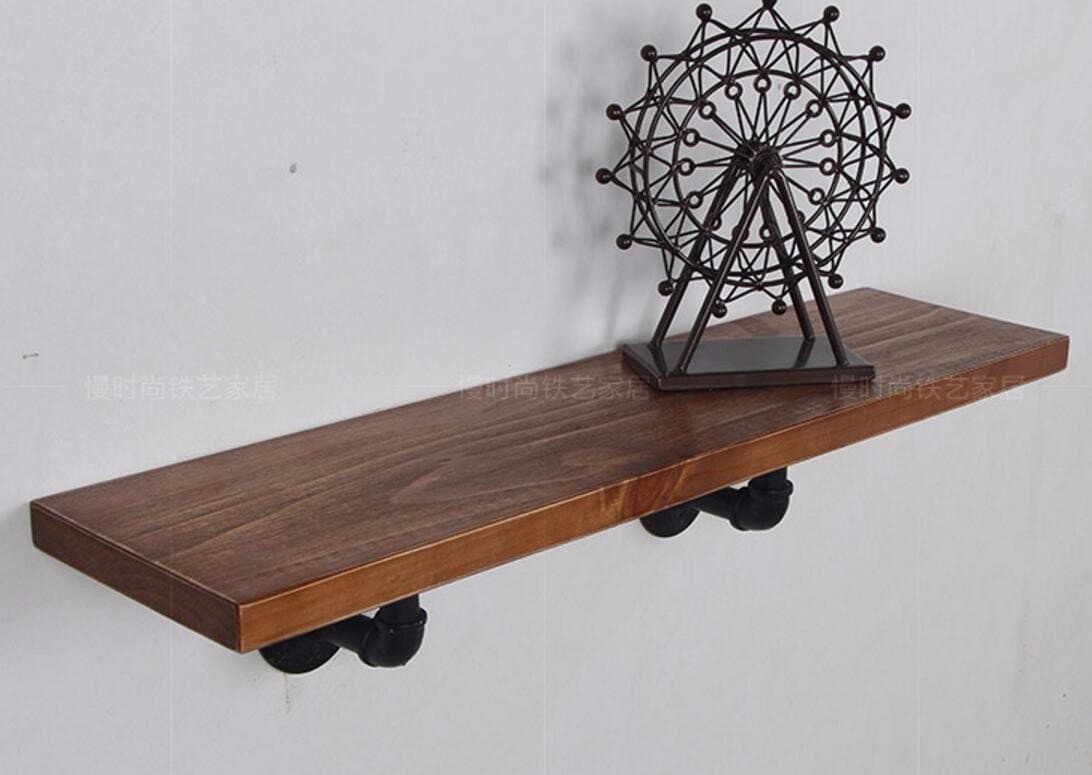 Kitchen Layer Board wall shelves original plank shelf solid wood A word partition router set-top box shelf, Length $number, width, thickness 3 cm