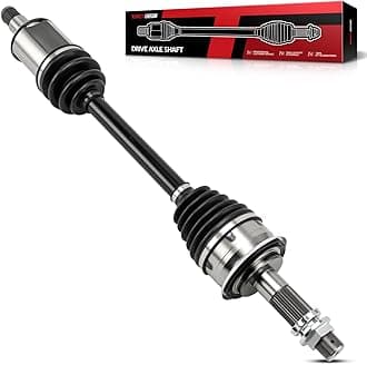 Torchbeam CV Axle Shaft Assembly Compatible with 2000-2006 Toyota Tundra, 2001-2007 Toyota Sequoia, Front CV Axle 66-5194
