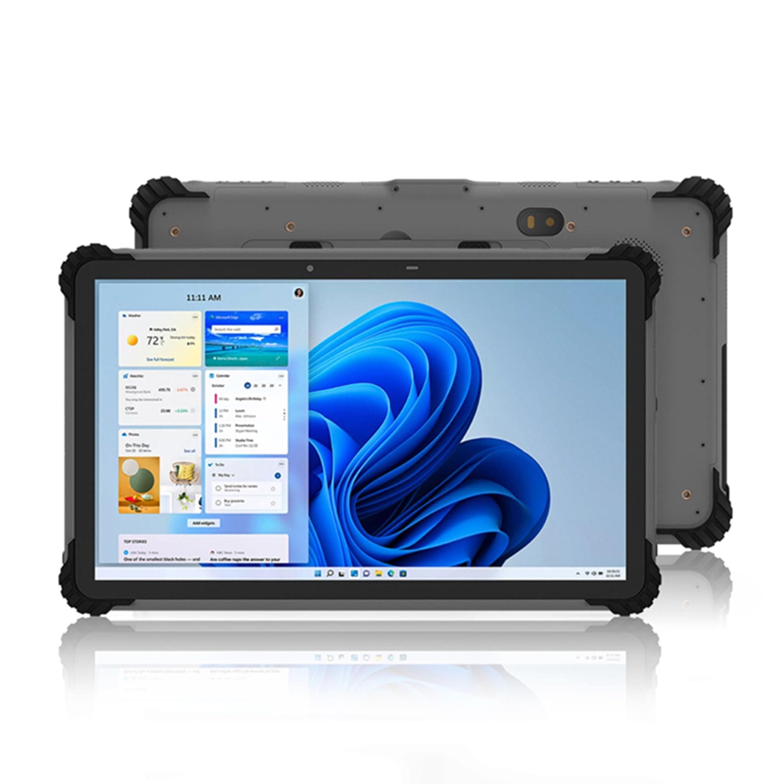 ST13-U Rugged Tablet with Barcode Scanner + Docking Station, i7-1255U, 32GB+1TB, 13.3" Windows 11 Pro Industrial Tablet w/N4680 Scan Engine, 1D/2D QR Inventory Scanner, Wi-Fi 6/NT 5.2/NFC