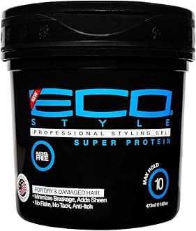 Eco Styler Styling Gel 473 ml Super Protein Jar Black