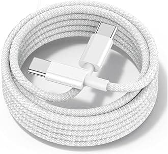 Google Pixel Original Type C to Type C Mobile Data Charging Cable for Pixel 8 Pro/8/8A/7 Pro/7/7A/6 Pro/6/6A/5/ChromeBook Laptop/Buds/and Other USB C Device Support for Nothing phone 2/1, 30W