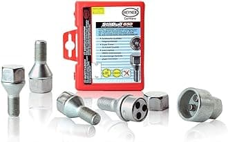 HEYNER Locking Wheel Nuts M14x1.5 Fits VW Amarok Set 4 Car Security Locks Anti-theft AL3R