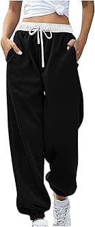 Womens Casual Athletic Cotton Long Sweatpants,Teen Girl Solid Color Cute Hiking Long Pants,Fall Trendy Clothes