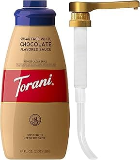 Torani Sugar Free White Chocolate Sauce