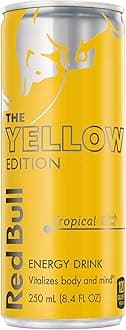 Red Bull Yellow Edition Energy Drink, Tropical, 8.4 Fluid Ounce