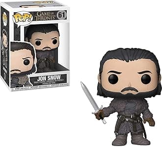 Funko POP! TV: Game of Thrones Jon Snow (Beyond The Wall) Collectible Figure, Multicolor