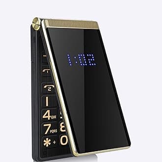 Diyeeni 2.8in Flip Phones for Seniors, Big 2G Phone for Elderly, Dual SIM Simple Phone with 5900mah Battery, 32MB /ROM, LED Flashlight, SOS, Camera, E Book