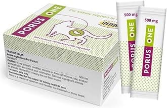 ONE | 30 x 500 mg | Supplementary Feed for Cats | For Cats for Kidney Problems | So That Uremic Toxins Cats Do Not Go to the Kidneys