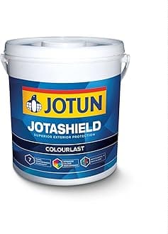 Jotun Jotashield ColourLast Matt Ultimate UV Protection & Long-Lasting Exterior Paint - 4L (White)