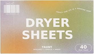 Dryer Sheets (40 Count (Pack of 1), Taunt)