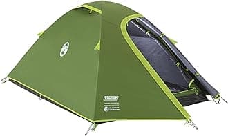 Tent Darwin 2-4 Person | Compact Lightweight Dome Tent | Models with Darkened Bedroom | Camping, Festival and Hiking Tent | 4500mm Waterproof | with Sewn-in Groundsheet