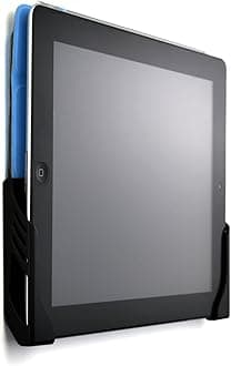 Dockem Koala Tablet Wall Mount: Universal Damage-Free Adhesive Wall Dock for iPads, iPad Airs, Galaxy Tabs and Other Tablets (Black Version)