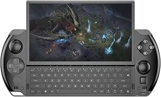 GPD Win 4 2023 Handheld Gaming PC with AMD Ryzen 5 7640U, Radeon 760M, 16GB RAM, 512GB SSD, 6" Touchscreen, Oculink eGPU Support, The Best Handheld Games Consoles Powerhouse