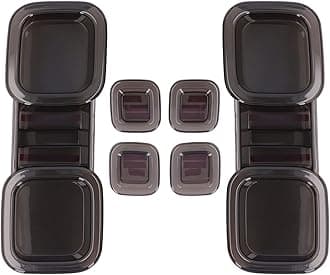 Fydun Tail Light Cover, Rear Brake Light Cover, ABS Car Tail Light Cover Decorative for DEFENDER 110 L663 2020 and Up for DEFENDER Accessories