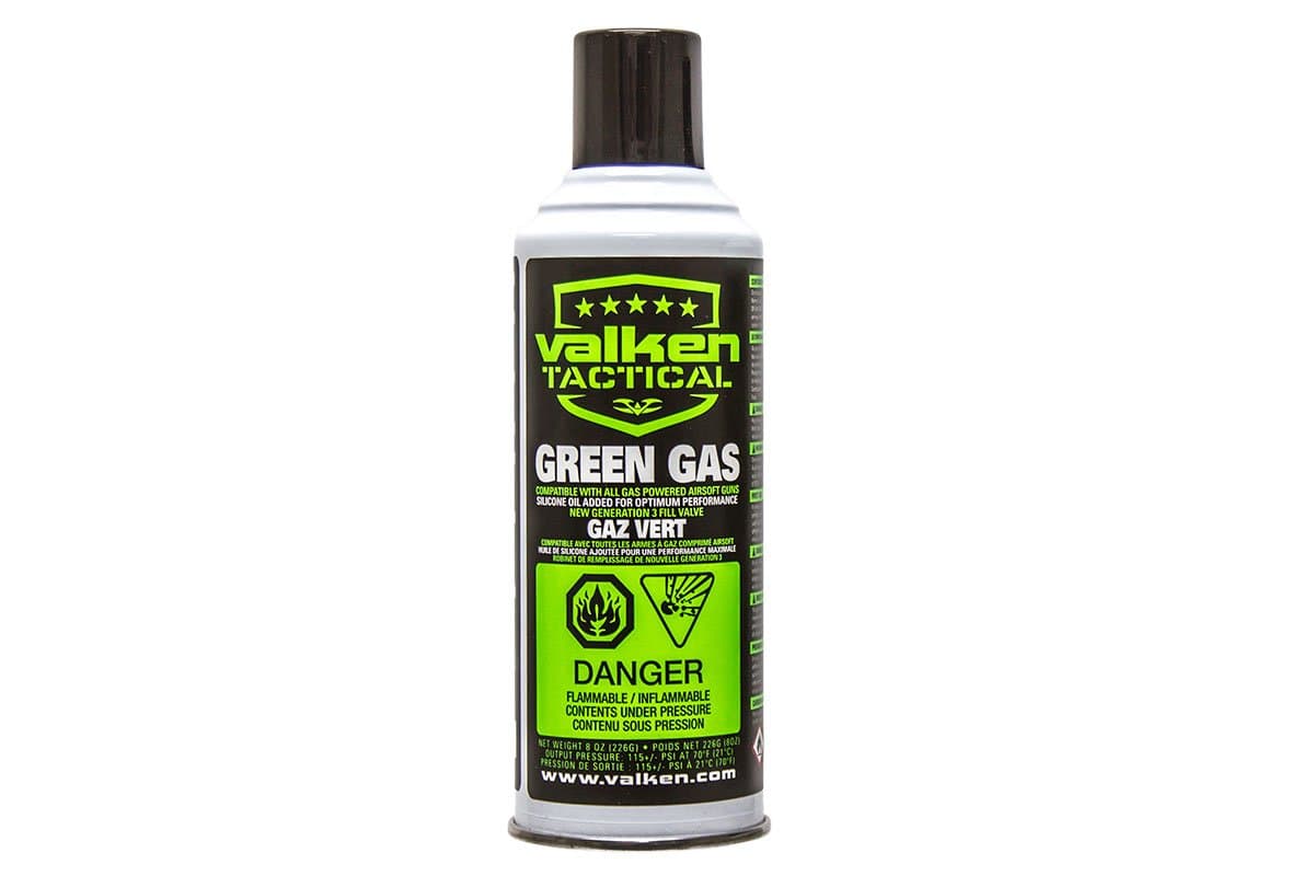 Valken Green Gas (1 Can)