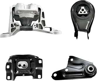 Set of 4 Motor Mounts for Mazda 3 2.0L Automatic (2010-2013) - Replaces A4405, A4420, A4418 - Fixes Vibration - Not for 3i/GS-Sky/Manual