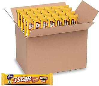 Cadbury 5 Star Chocolate Bars, 33 g (Pack of 28)., 924 Gm