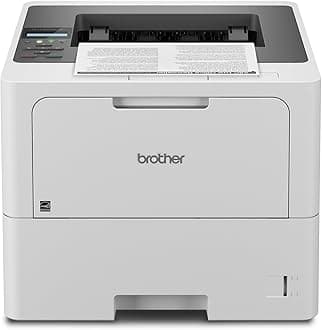 Professional Laser Printer with High-Speed 50 ppm Output, Advanced Security Features, and Wireless Networking for Business, Monochrome Printing with Duplex Capability (HL-6210DW)