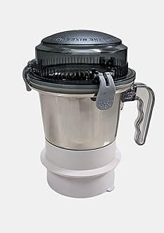 Chutney Grinder Jar 500ml with Clip Lock lid Compatible with Sujata Powermatic Plus,Powermatic Maxima,Multimix,Dynamix Supermix All White Models of juicer Mixer Grinder