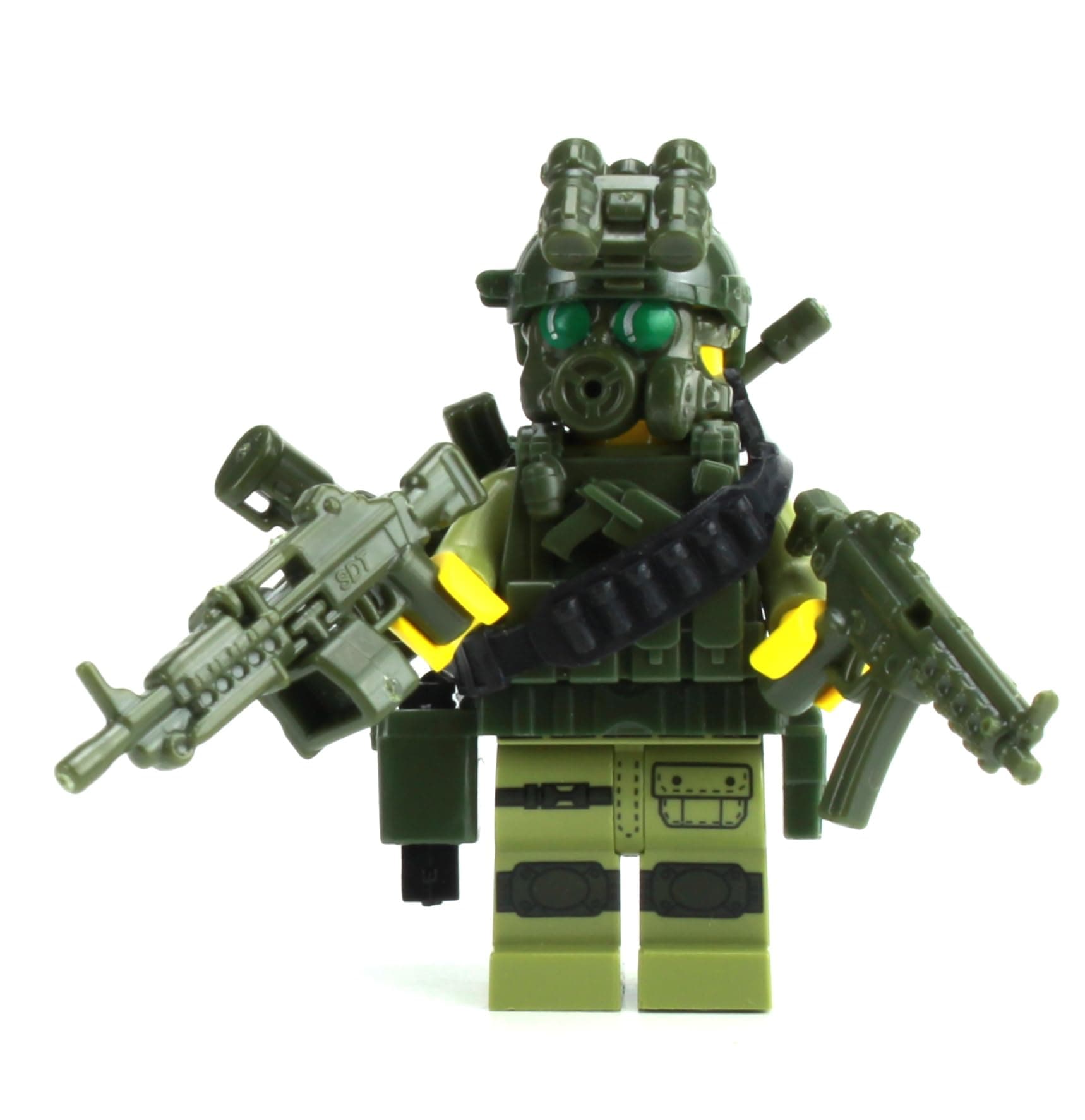 Battle Brick Custom Custom Special Forces Commando (SKU27) Minifigure