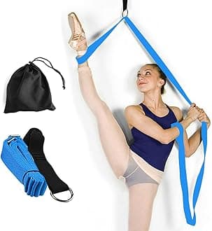 Yoga Stretch Strap - to Improve Leg Stretching - Perfect Home Equipment for Ballet, Dance, warm upand Gymnastic Exercise - Excellent Gift for Your Friends, children, and Loved Ones