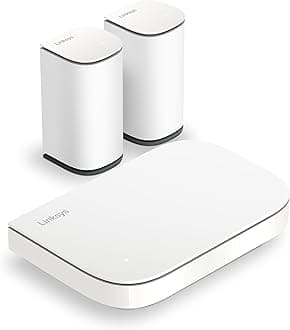 Multi-gig Micro Mesh WiFi 6 System | Connect 100+ Devices | Up to 5,000 Sq Ft | Speeds of up to 3.0 Gbps | 3Pk | No App Required | 2024 Release