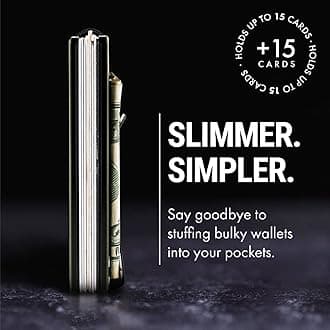 Mountain Voyage Co Minimalist Wallet for Men & Women - Slim RFID Wallet, Scratch Resistant, Credit Card Holder & Money Clip, Easily Removable Money & Cards, (Army Green)