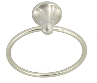 Satin Nickel Bathroom Towel Ring