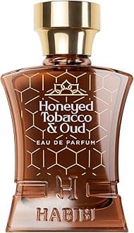 H HABIBI Honeyed Tobacco & Oud Perfume for Men – 2.5 oz (75ML) Long Lasting Arabian Cologne, Sensual Amber Woody Men Perfume, Luxury Fragrance Gift for Special Occasions