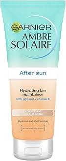 Garnier After Sun Hydrating Tan Maintainer with Self Tan, Soothing Hydrating and Tan Enhancing Aftersun Lotion with Self Tan 200 ml