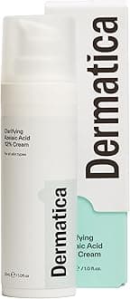 Dermatica Clarifying Azelaic Acid 12% Cream | Lightweight and Fragrance Free Skincare | Gentle and Effective for all Skin Types